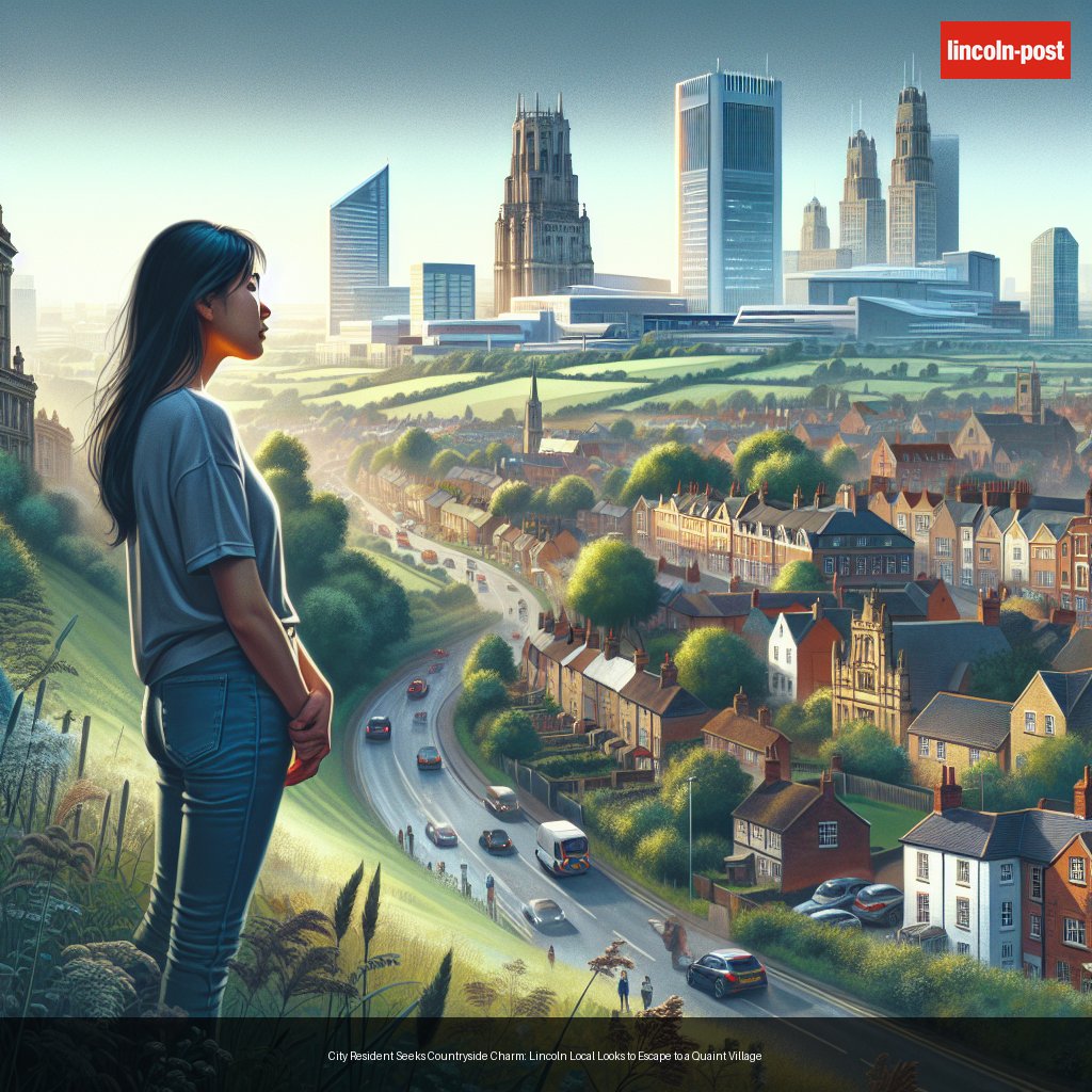 City Resident Seeks Countryside Charm: Lincoln Local Looks to Escape to a Quaint Village