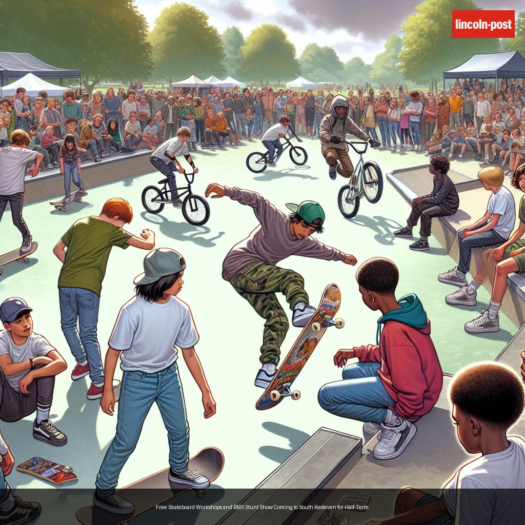 Free Skateboard Workshops and BMX Stunt Show Coming to South Kesteven for Half-Term