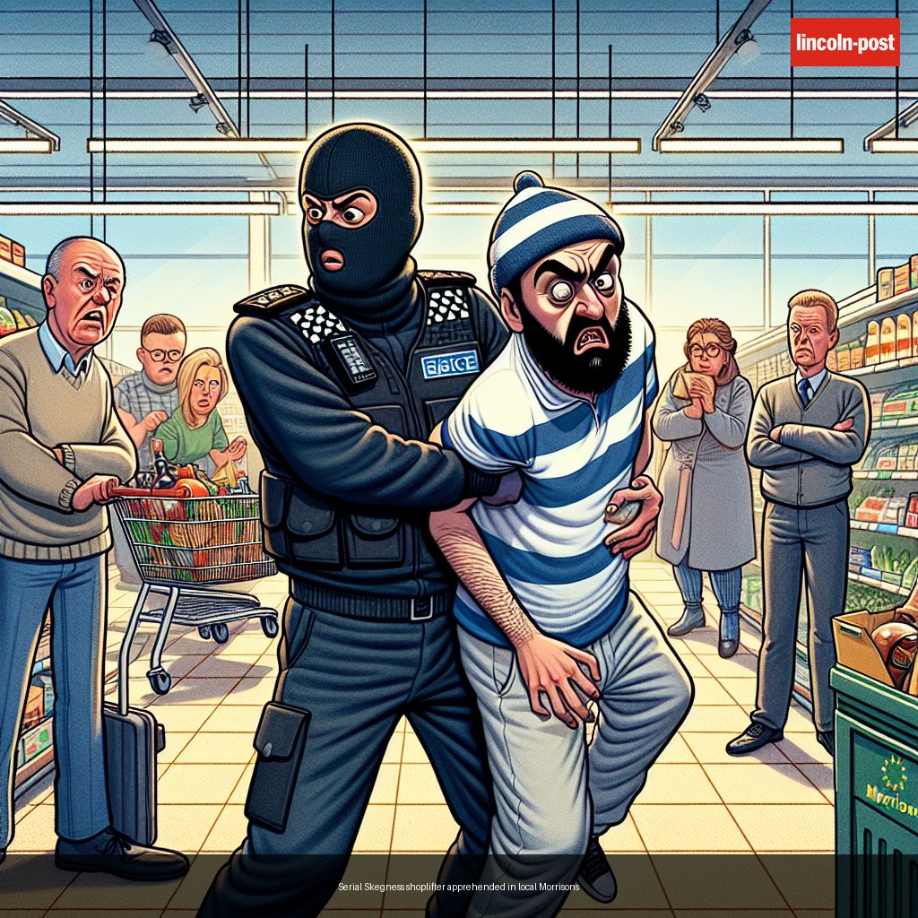 Serial Skegness shoplifter apprehended in local Morrisons