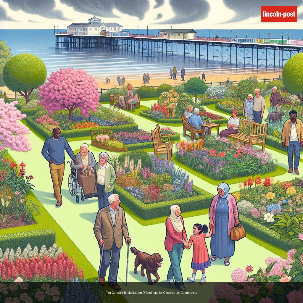 Pier Gardens Revitalisation Offers Hope for Cleethorpes Community