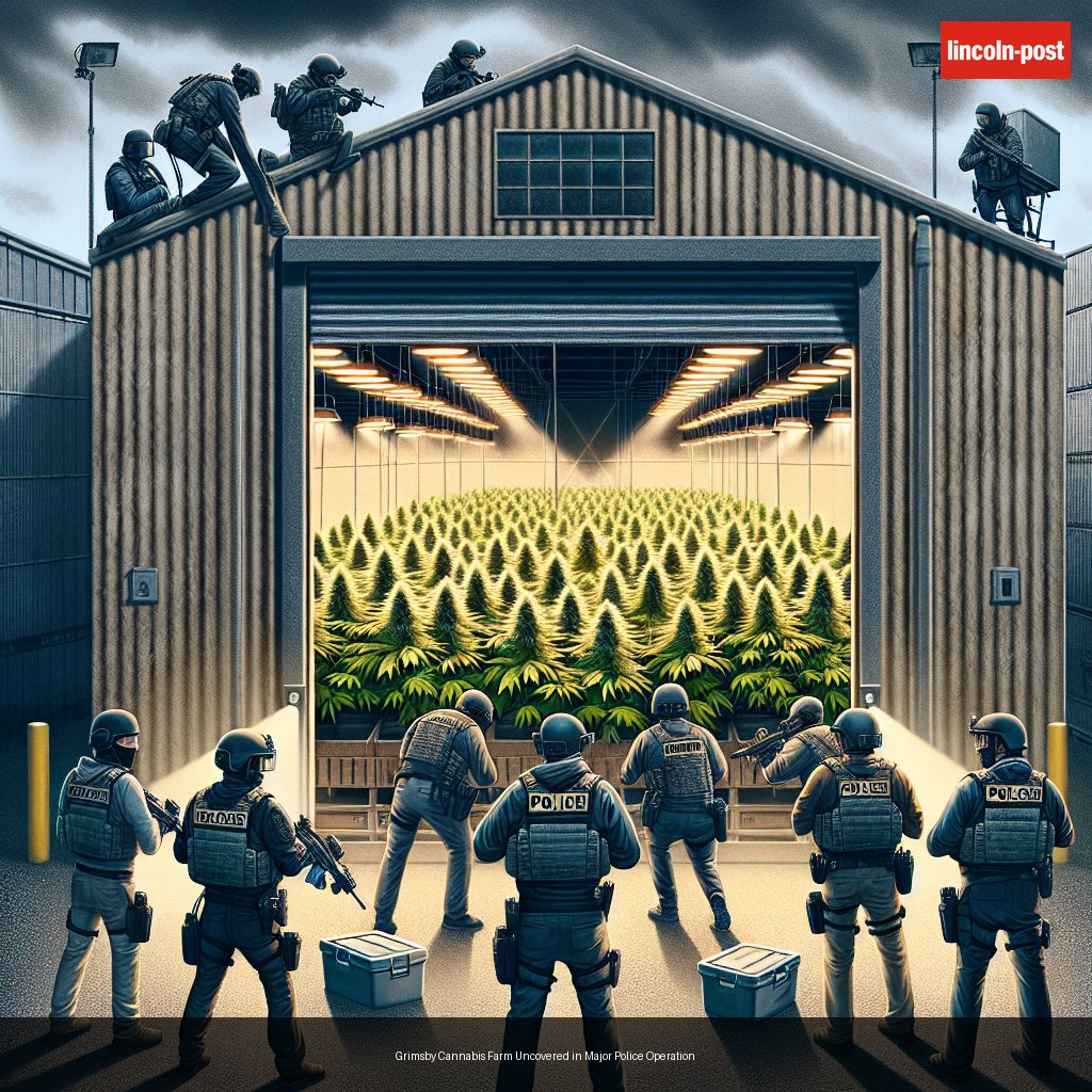 Grimsby Cannabis Farm Uncovered in Major Police Operation