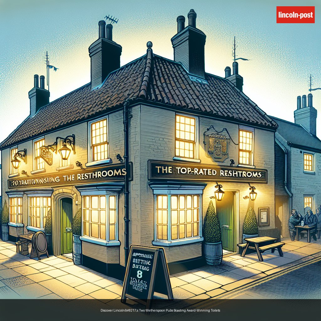 Discover Lincoln’s Two Wetherspoon Pubs Boasting Award-Winning Toilets