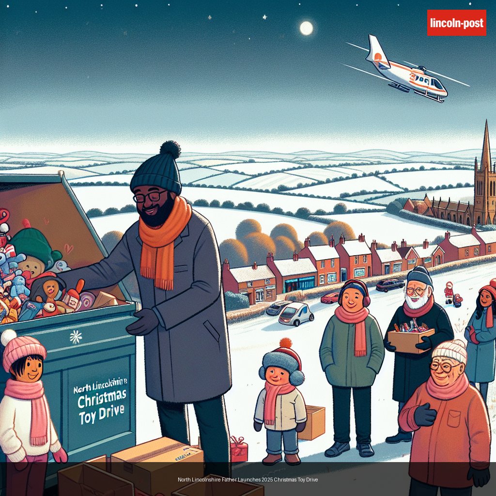 North Lincolnshire Father Launches 2025 Christmas Toy Drive