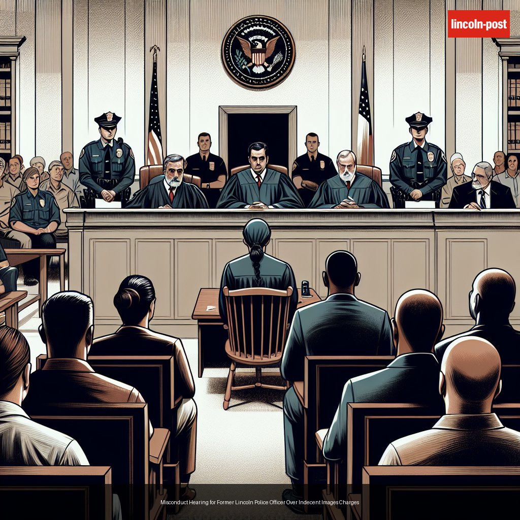 Misconduct Hearing for Former Lincoln Police Officer Over Indecent Images Charges