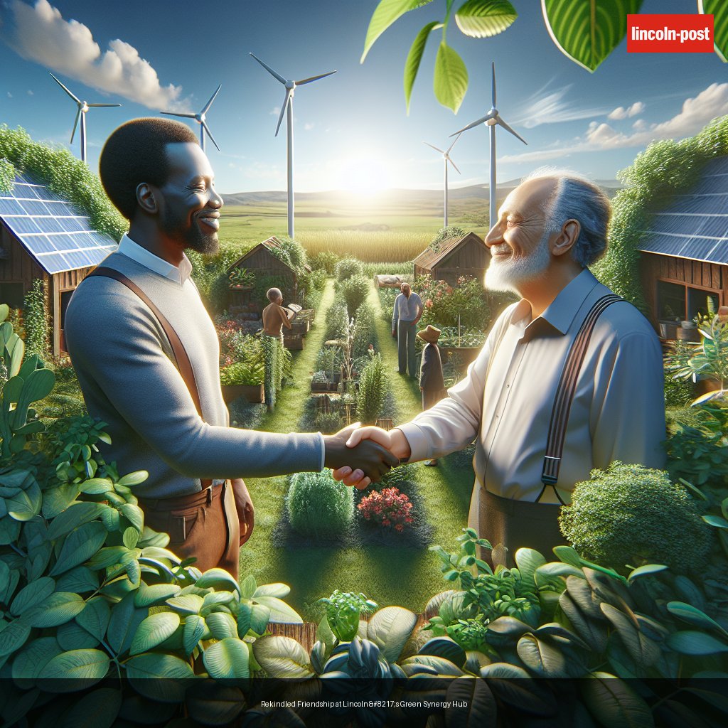Rekindled Friendship at Lincoln’s Green Synergy Hub