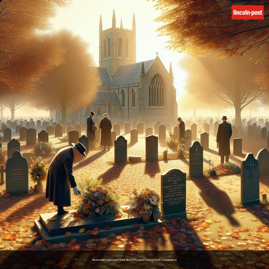 Remembering Loved Ones: Recent Funeral Notices from Lincolnshire
