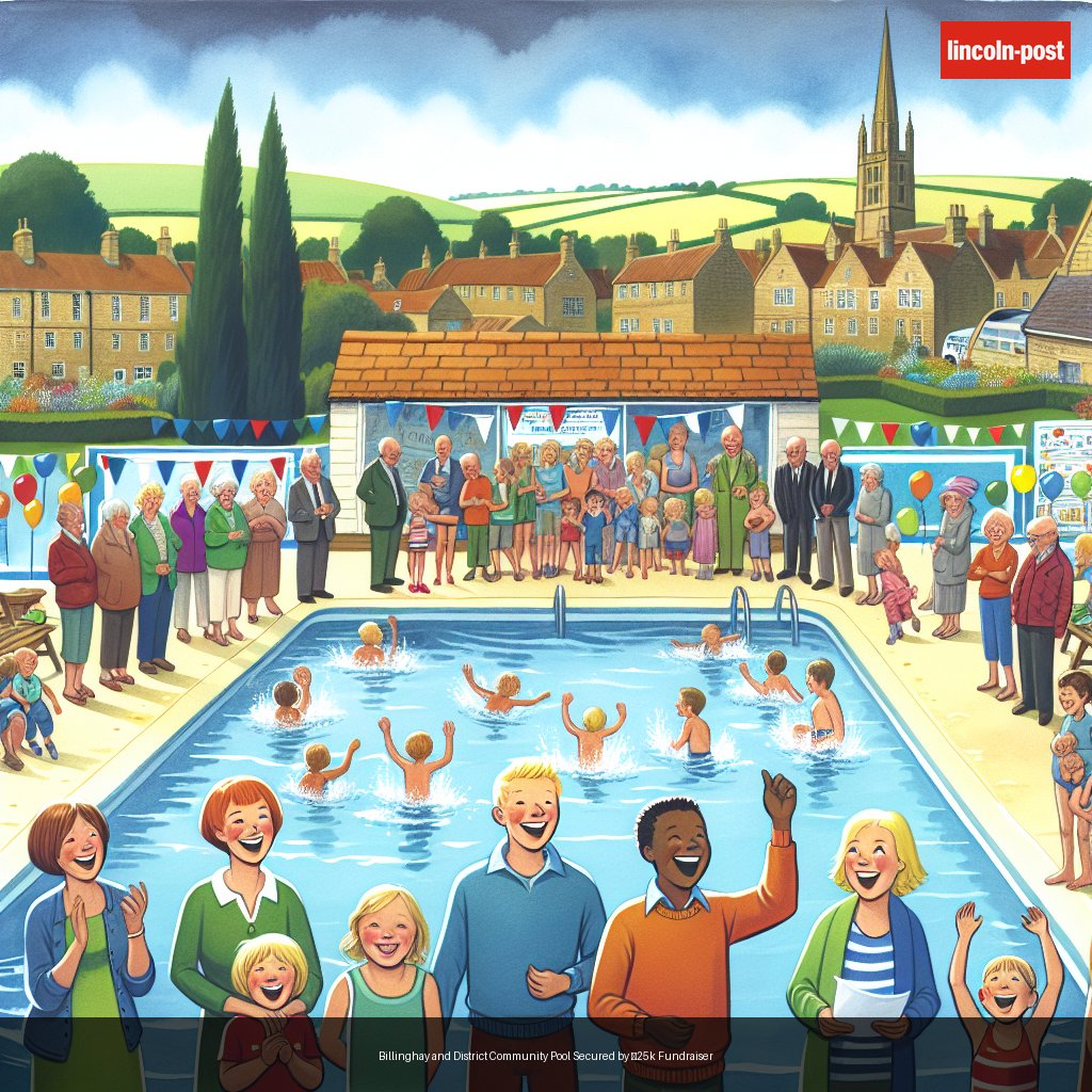 Billinghay and District Community Pool Secured by £25k Fundraiser
