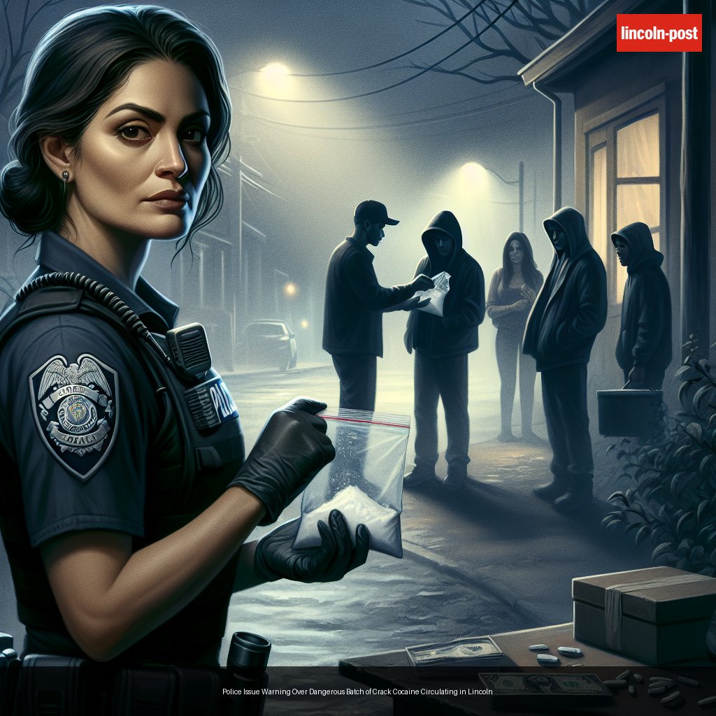 Police Issue Warning Over Dangerous Batch of Crack Cocaine Circulating in Lincoln