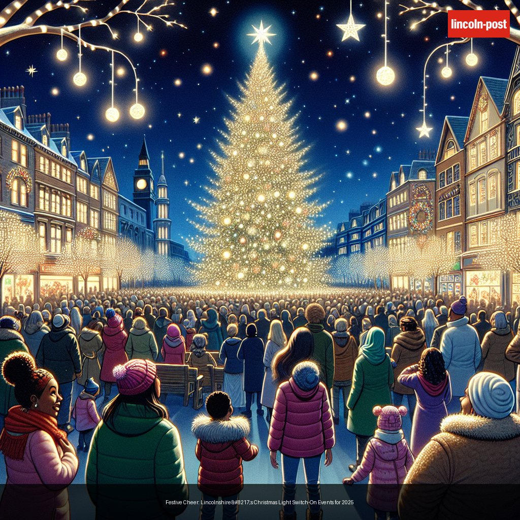 Festive Cheer: Lincolnshire’s Christmas Light Switch-On Events for 2025
