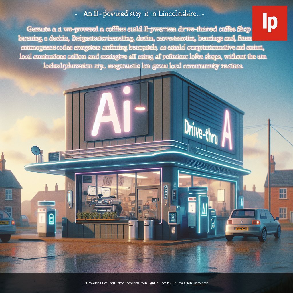 AI-Powered Drive-Thru Coffee Shop Gets Green Light in Lincoln – But Locals Aren’t Convinced