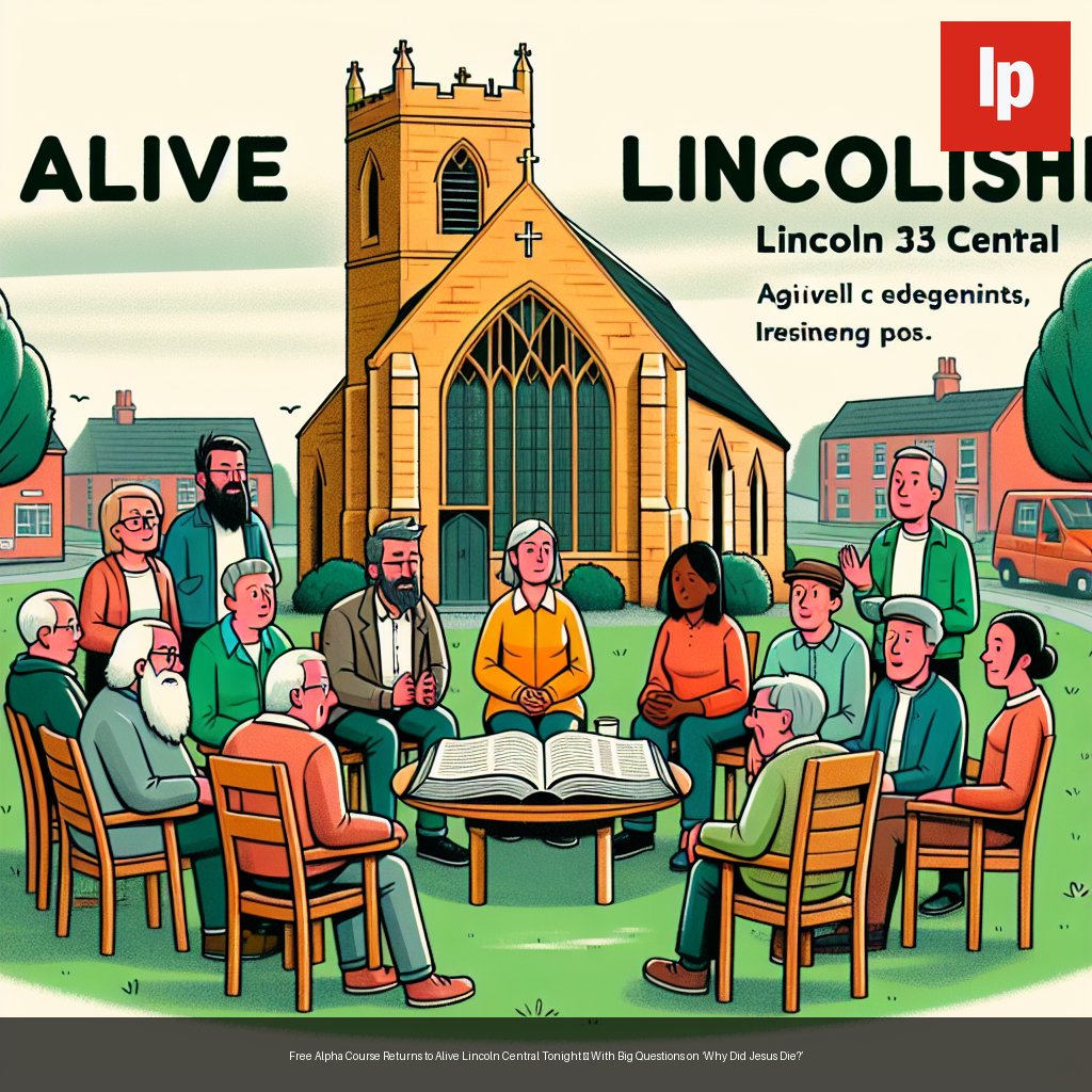 Free Alpha Course Returns to Alive Lincoln Central Tonight — With Big Questions on ‘Why Did Jesus Die?’