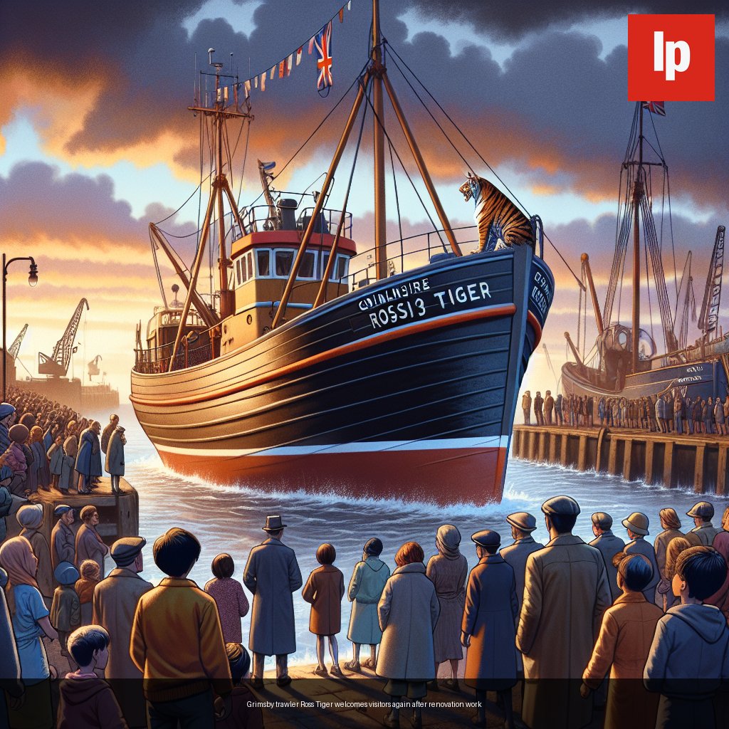 Grimsby trawler Ross Tiger welcomes visitors again after renovation work