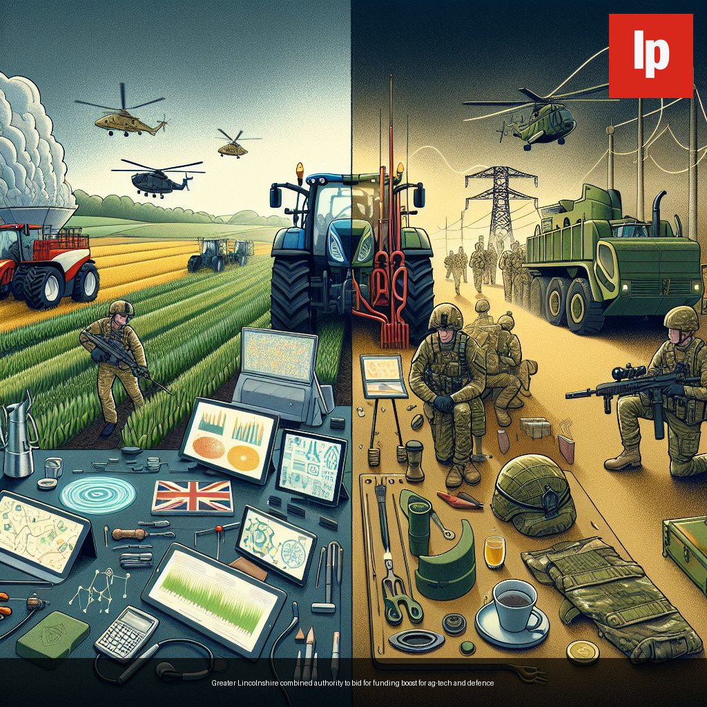 Greater Lincolnshire combined authority to bid for funding boost for ag-tech and defence