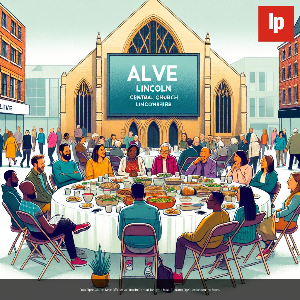 Free Alpha Course Kicks Off at Alive Lincoln Central Tonight — Meal, Film and Big Questions on the Menu