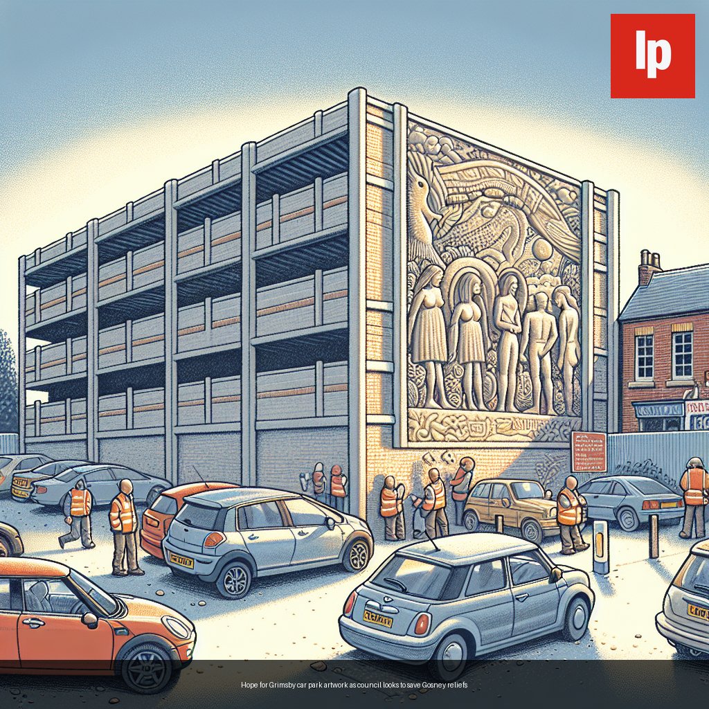 Hope for Grimsby car park artwork as council looks to save Gosney reliefs