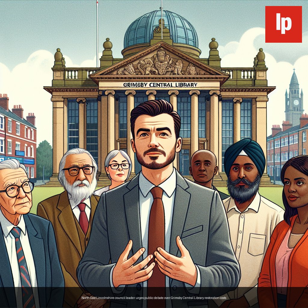 North East Lincolnshire council leader urges public debate over Grimsby Central Library restoration costs