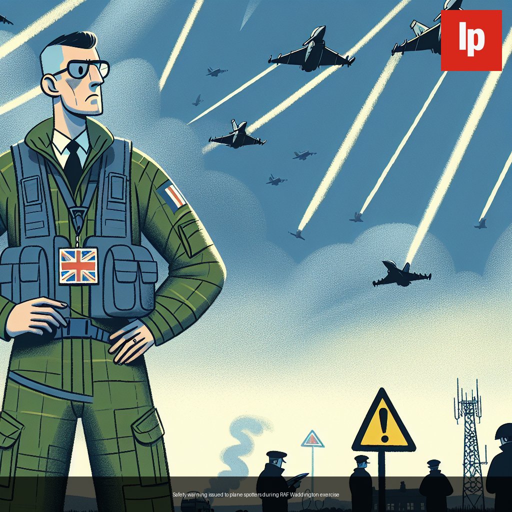 Safety warning issued to plane spotters during RAF Waddington exercise