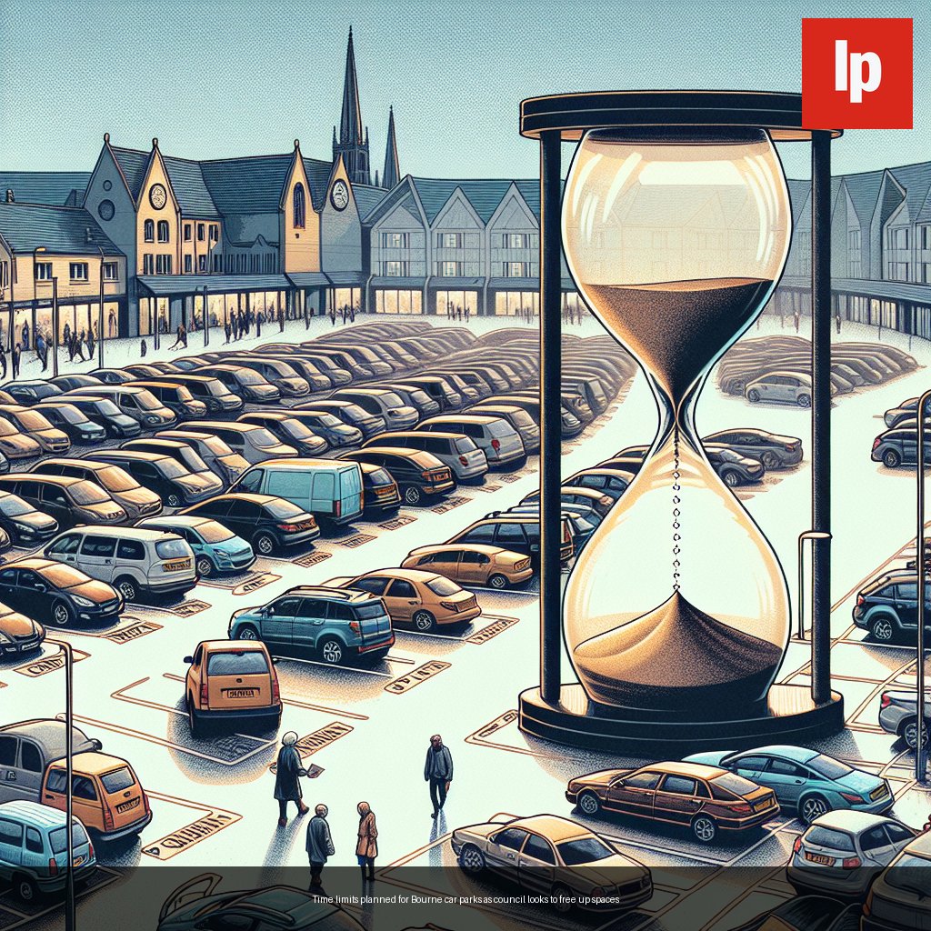 Time limits planned for Bourne car parks as council looks to free up spaces