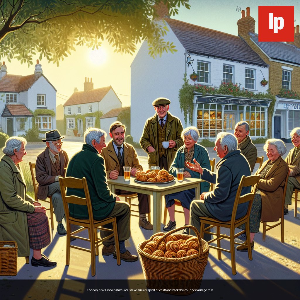 ‘London, eh?’ Lincolnshire locals take aim at capital prices — and back the county’s sausage rolls