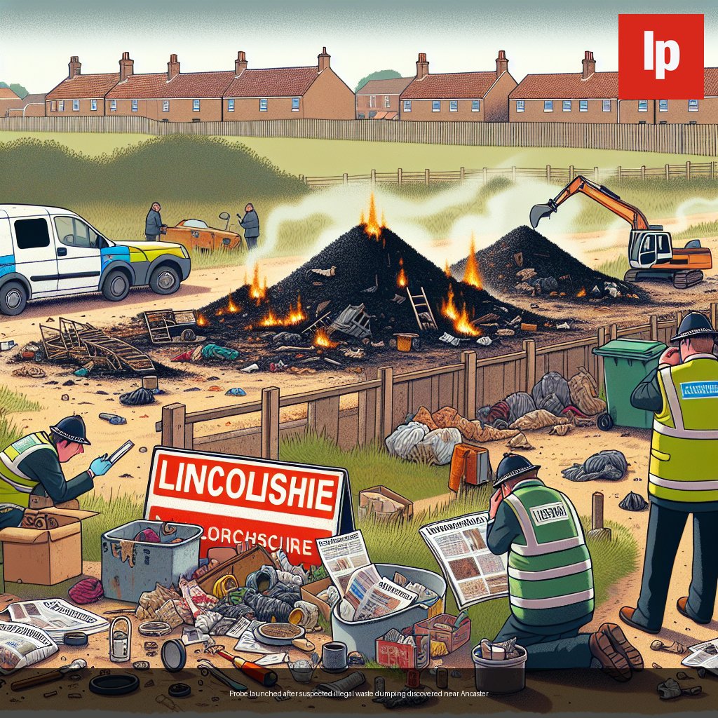 Probe launched after suspected illegal waste dumping discovered near Ancaster