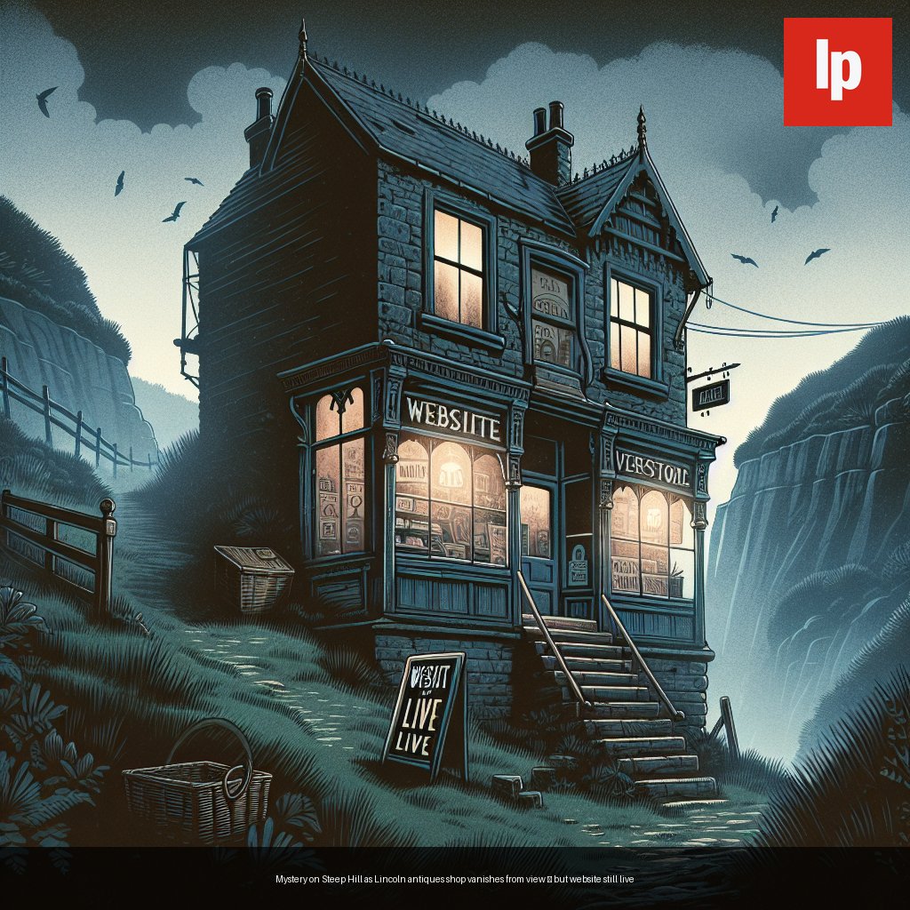 Mystery on Steep Hill as Lincoln antiques shop vanishes from view — but website still live