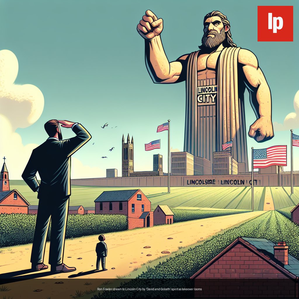 Ron Fowler drawn to Lincoln City by ‘David and Goliath’ spirit as takeover looms