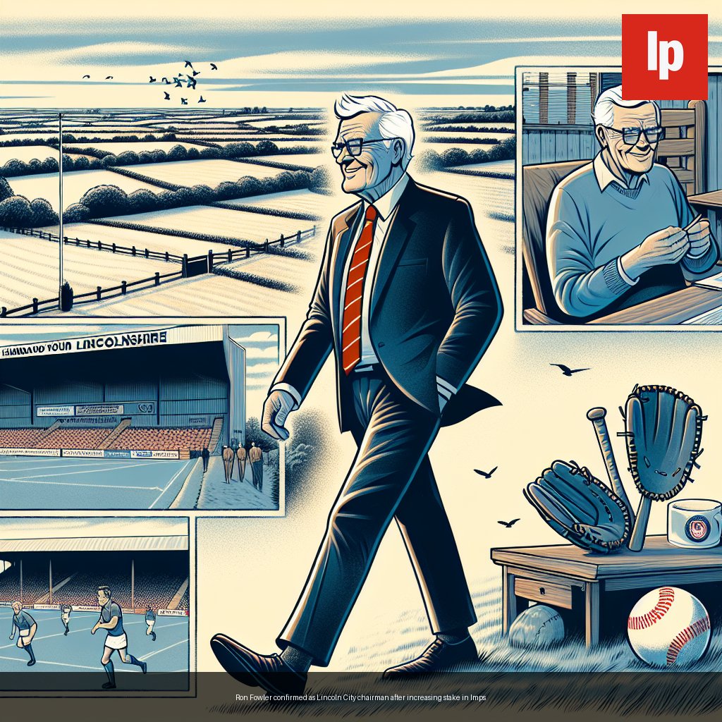 Ron Fowler confirmed as Lincoln City chairman after increasing stake in Imps