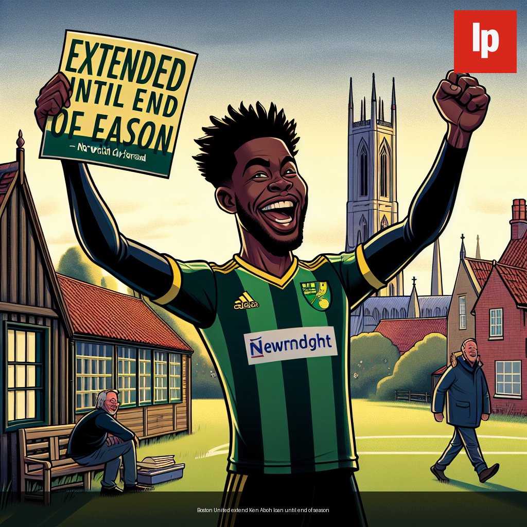 Boston United extend Ken Aboh loan until end of season