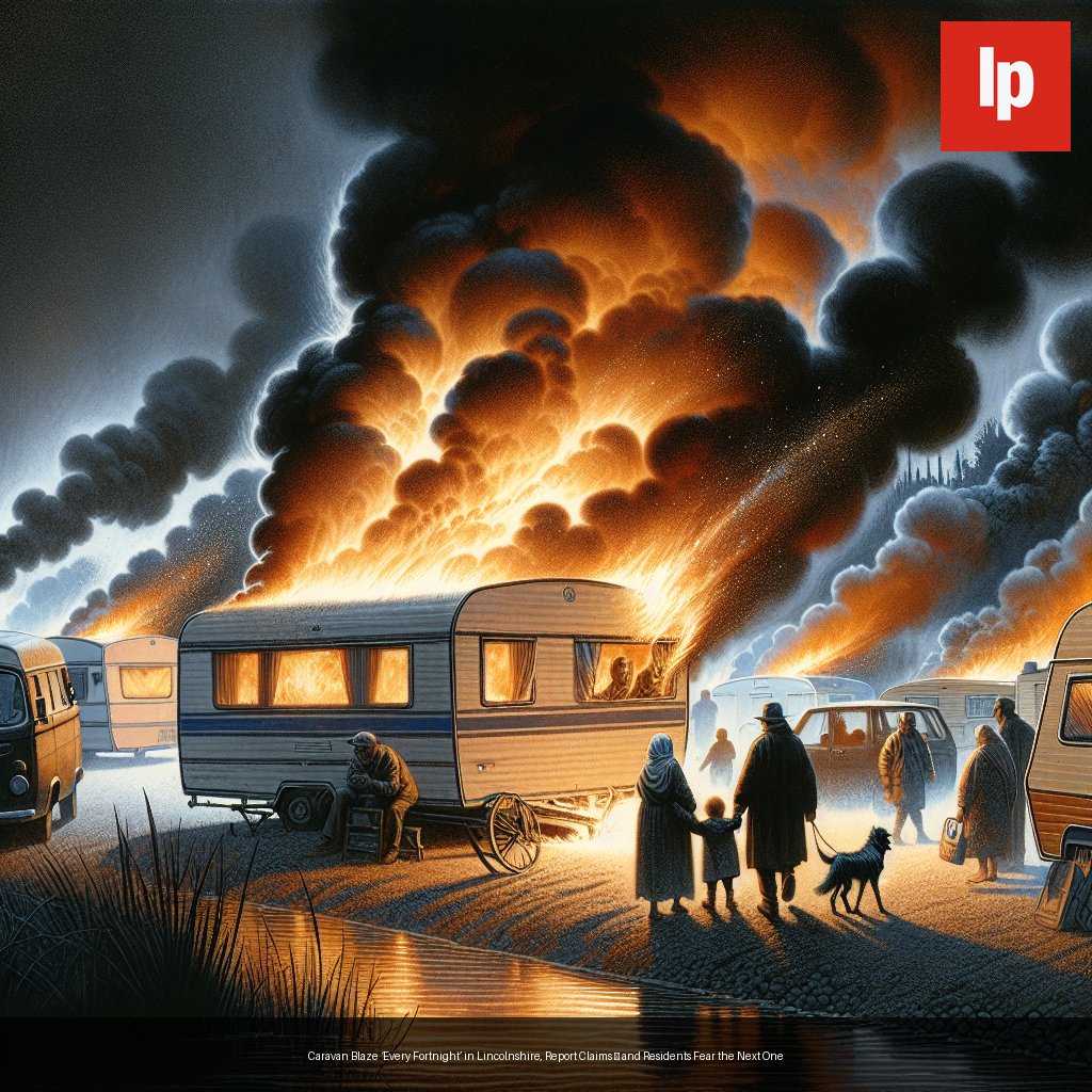 Caravan Blaze ‘Every Fortnight’ in Lincolnshire, Report Claims — and Residents Fear the Next One