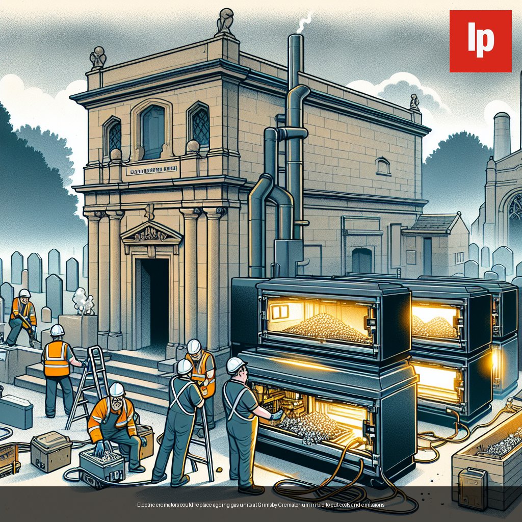 Electric cremators could replace ageing gas units at Grimsby Crematorium in bid to cut costs and emissions