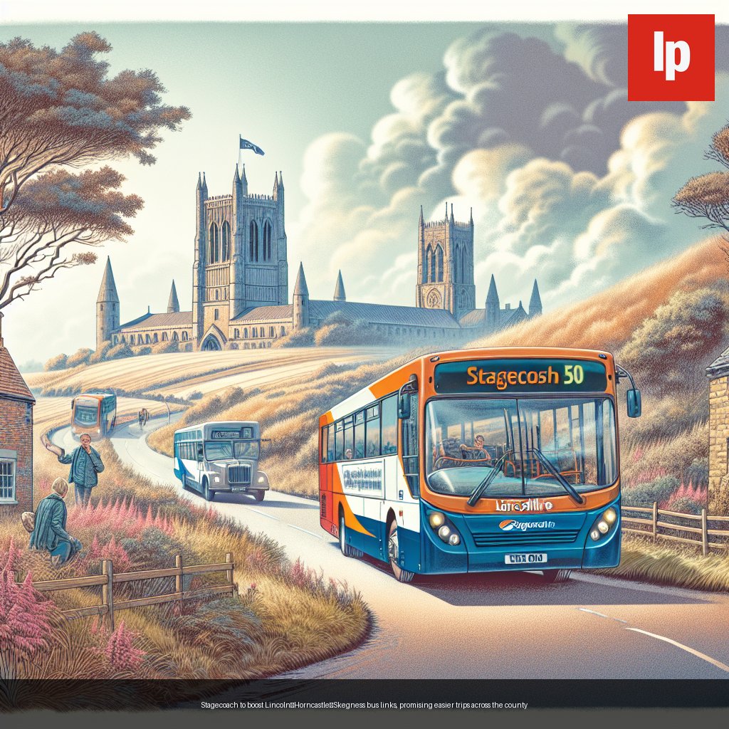 Stagecoach to boost Lincoln–Horncastle–Skegness bus links, promising easier trips across the county